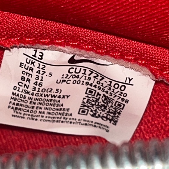 ‼️ Nike Dunk Low Retro SP  “St. John’s” 2020 (CU1727 100 - 2020) - Size 13 - Picture 10 of 10